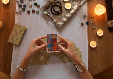 top-view-woman-reading-tarot